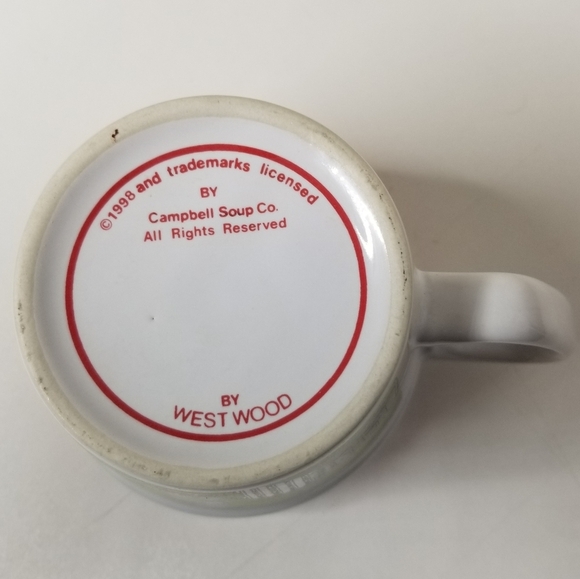 1998 Campbell‎ Co By Westwood International 16oz Cup Soup Mug - Picture 8 of 12